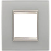 LUX frame natural glass 2 module for box 55 for the Corus series